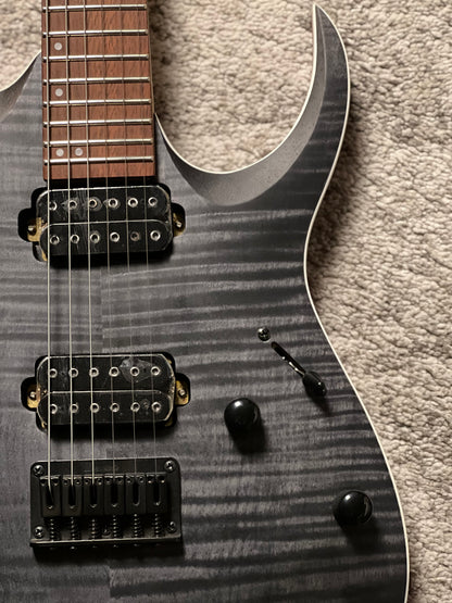 Ibanez RGA42FM - Transparent Gray Flat I260802084 (USED)