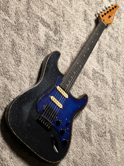 Dhatarattha Custom DST HSS in Starry Night Black with Rosewood FB