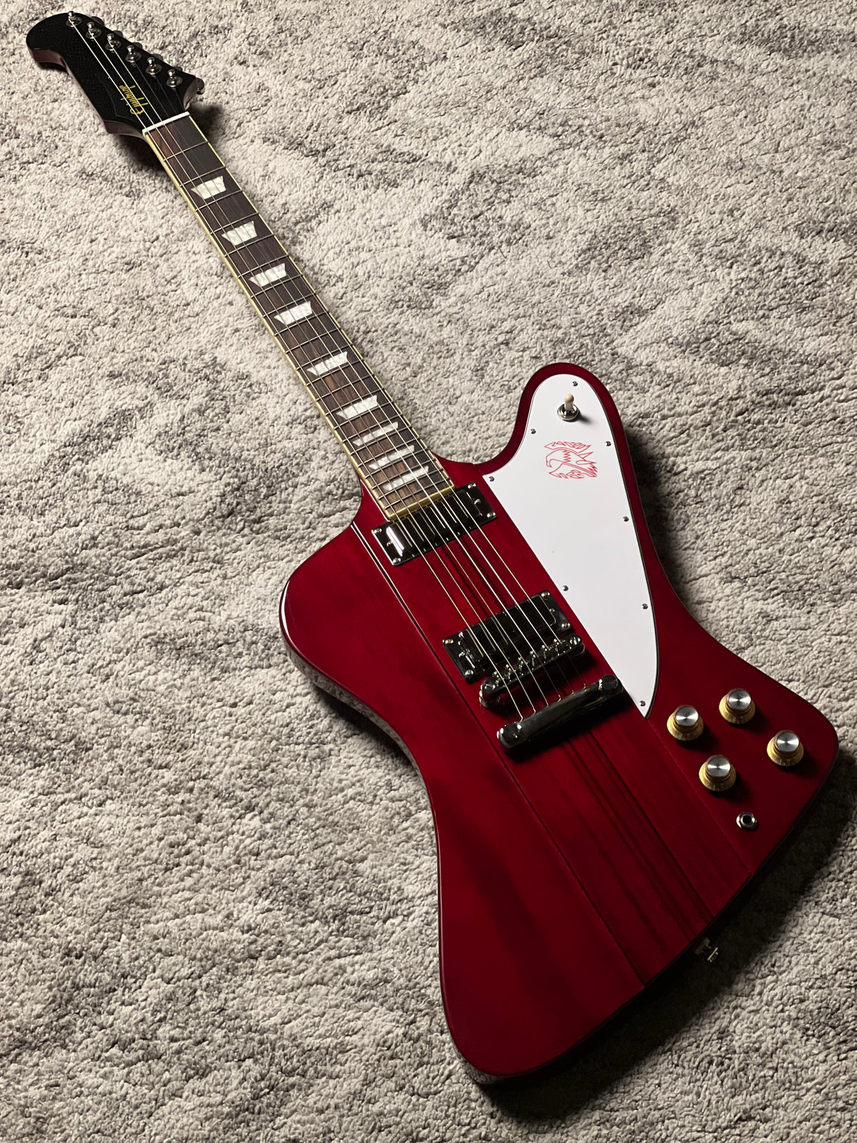 Epiphone Firebird in Wine Red