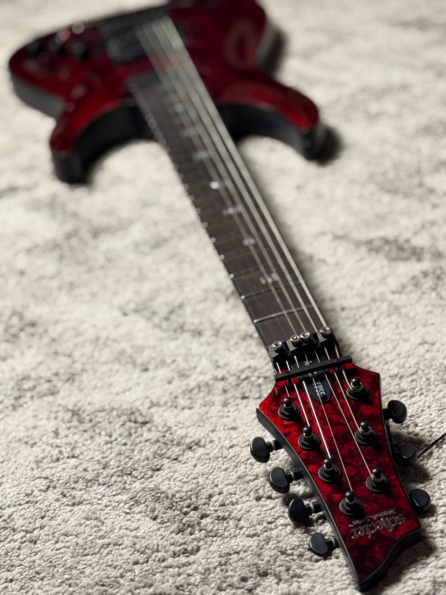 Schecter C-7 FR-S Apocalypse in Red Reign