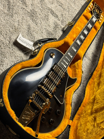 Gibson 1957 Les Paul Custom Reissue 3-Pickup Bigsby in Ebony w/Case 751507