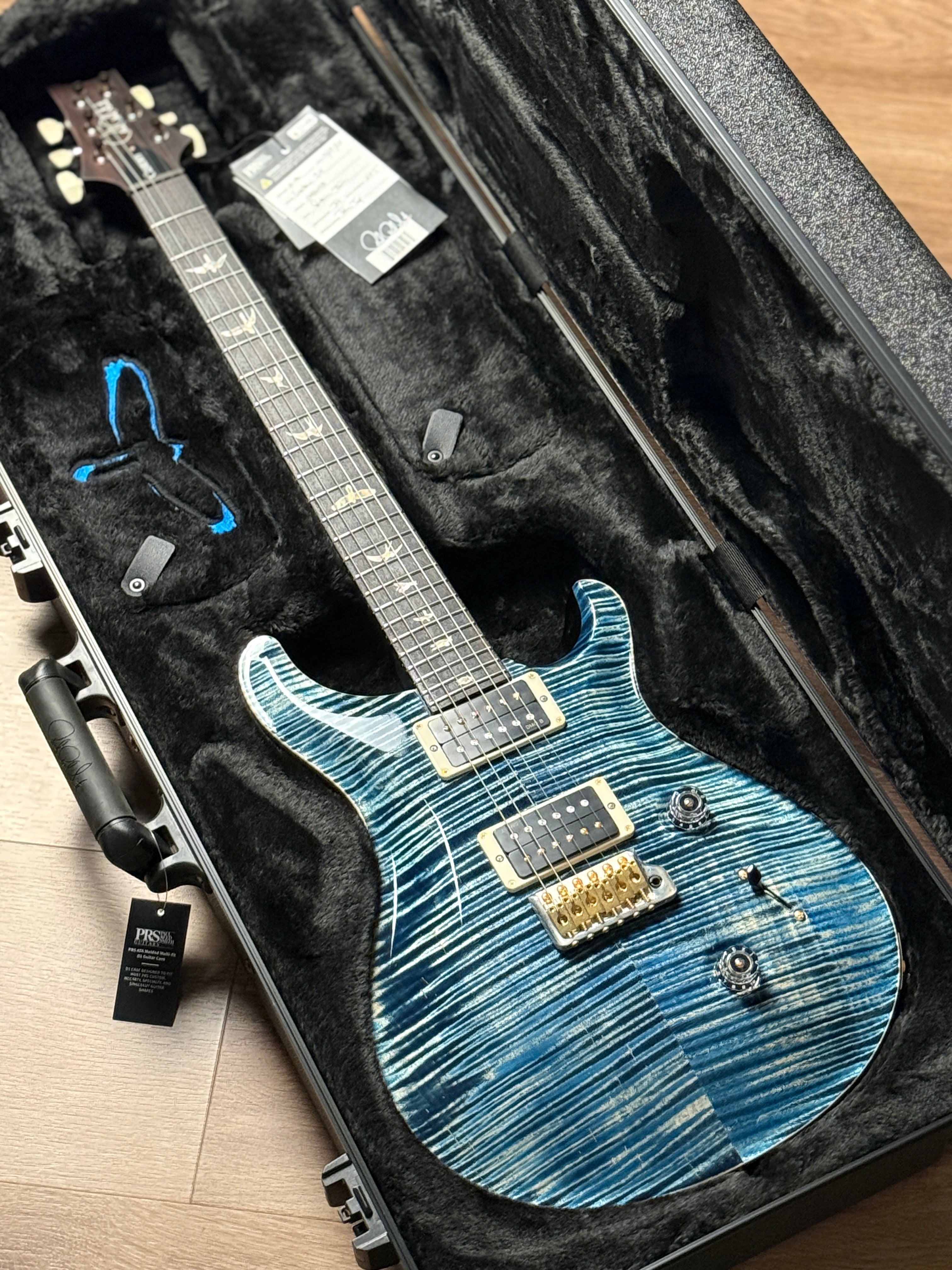 PRS Custom 24 10-Top in Faded Whale Blue 0416148 – nafiriguitar.com