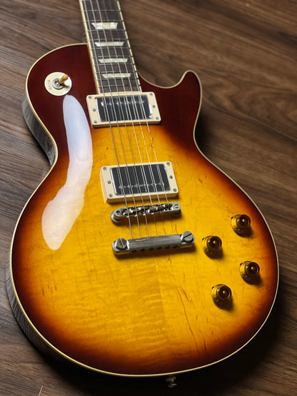 Tokai Love Rock LS-150F-3A TB Premium Series Japan with Solid Flamed Maple Top in Tea Burst 2246261