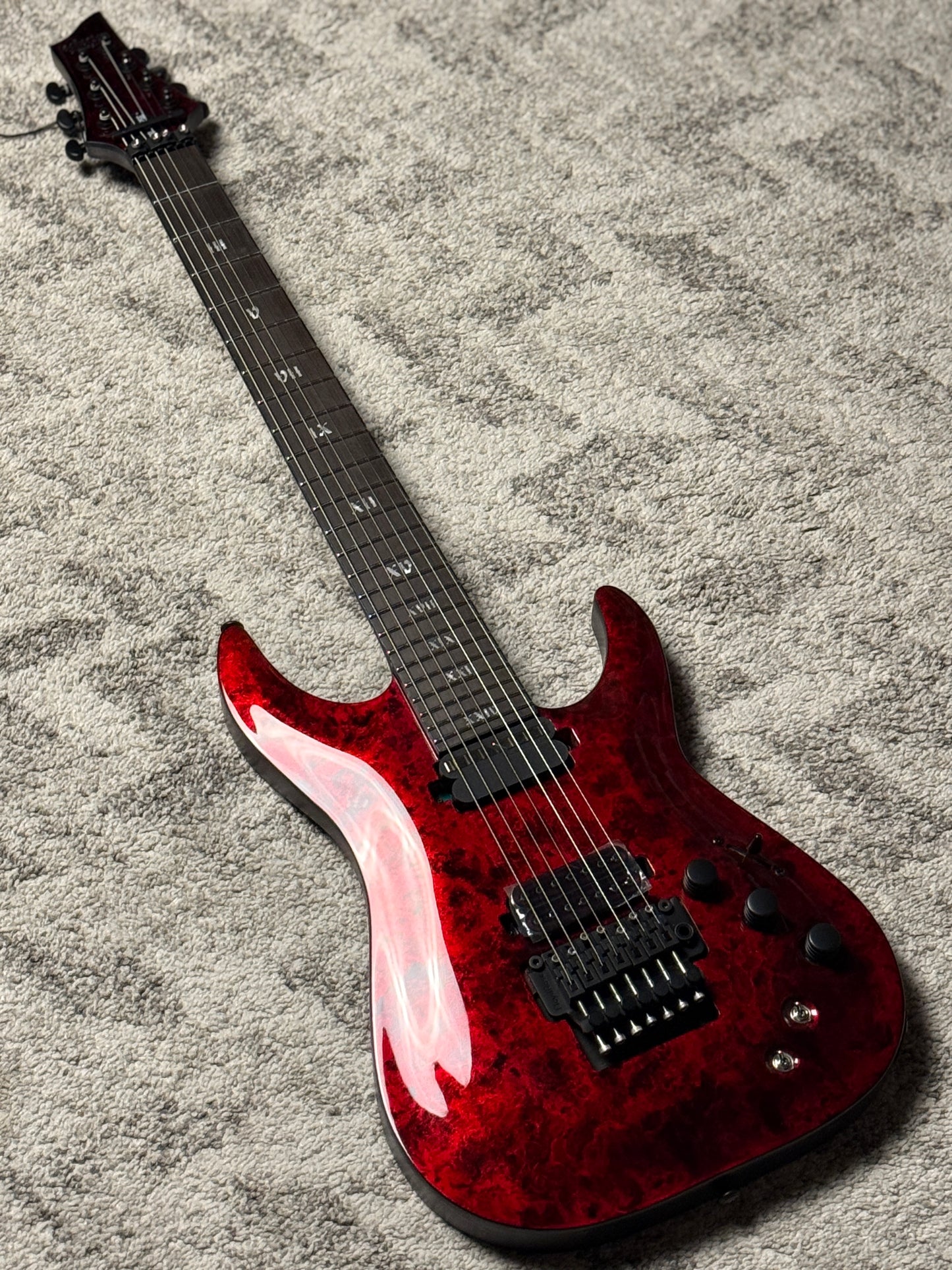 Schecter C-7 FR-S Apocalypse in Red Reign