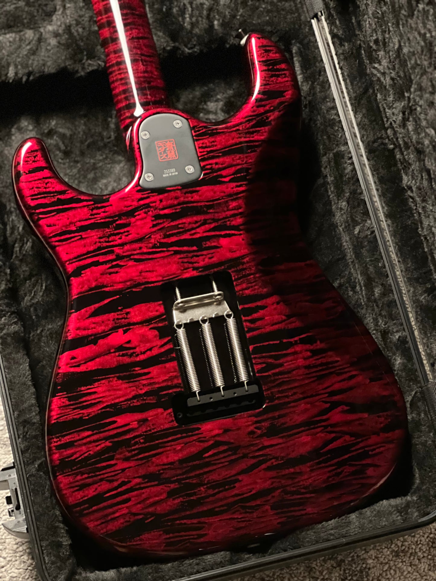 Saito S-622CS BEYOND SSH in Aka Oni with Hardshell Case 253389