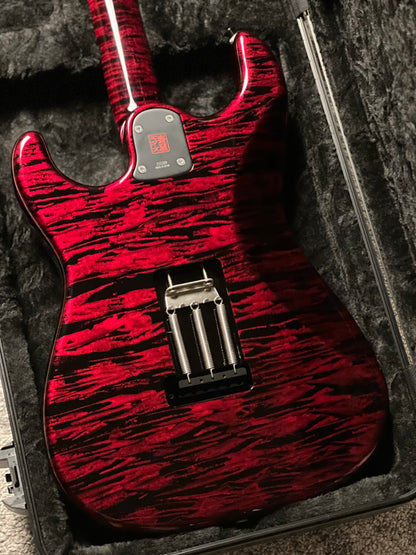 Saito S-622CS BEYOND SSH in Aka Oni with Hardshell Case 253389