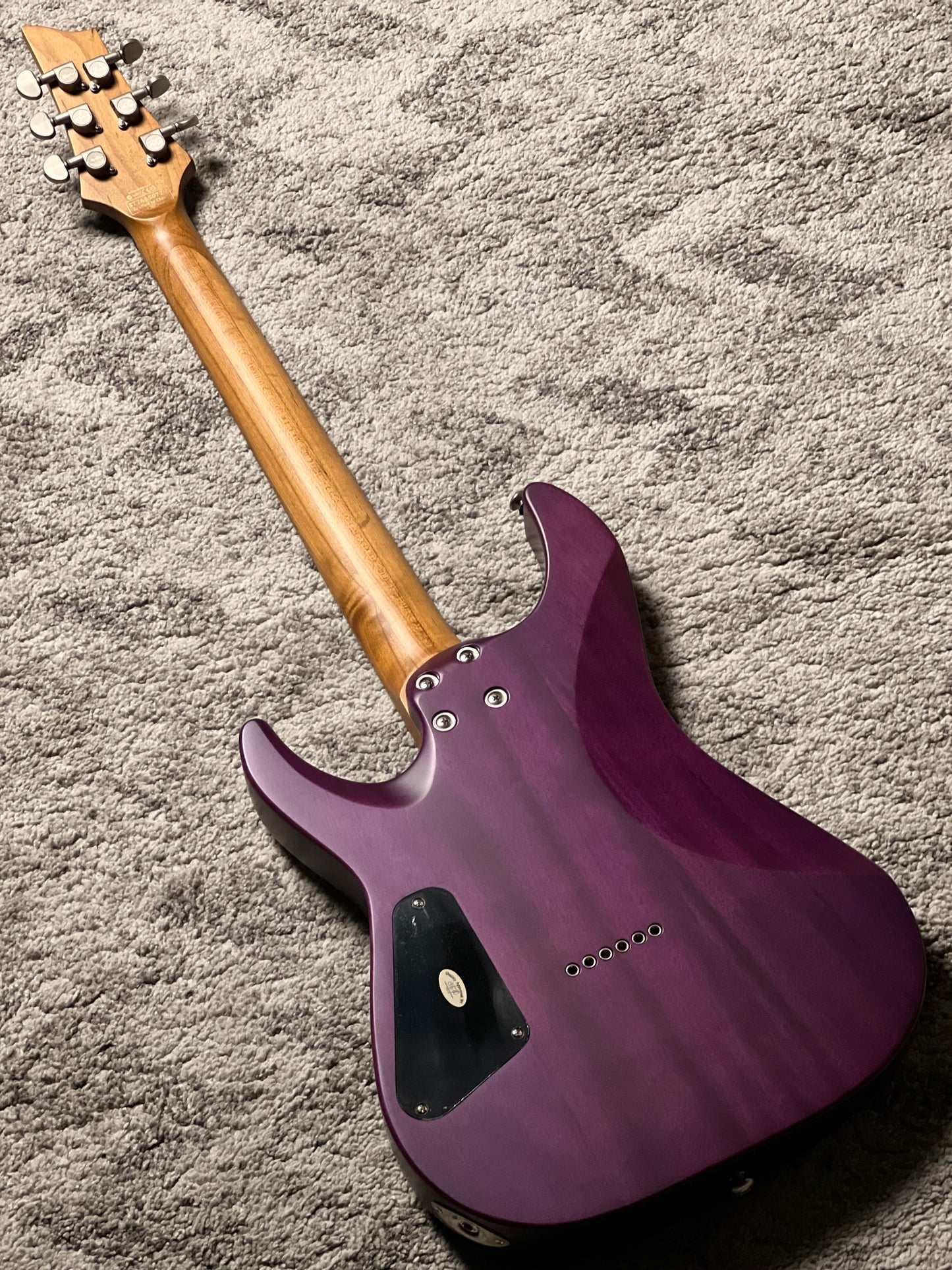 Schecter C-1 Standard Plus in Trans Purple Burst