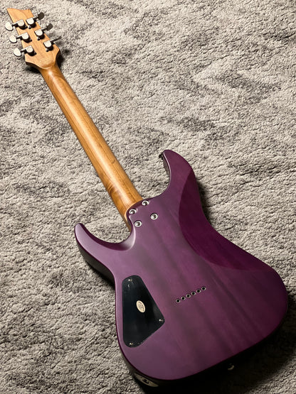 Schecter C-1 Standard Plus in Trans Purple Burst