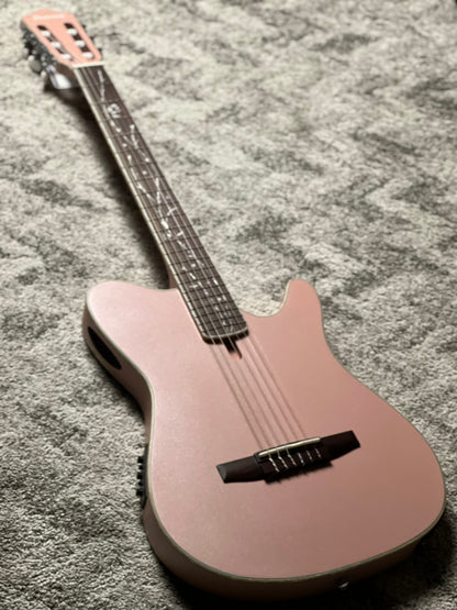 Ibanez TOD10N-PAF Tim Henson Signature Nylon String in Pearl Pink Flat