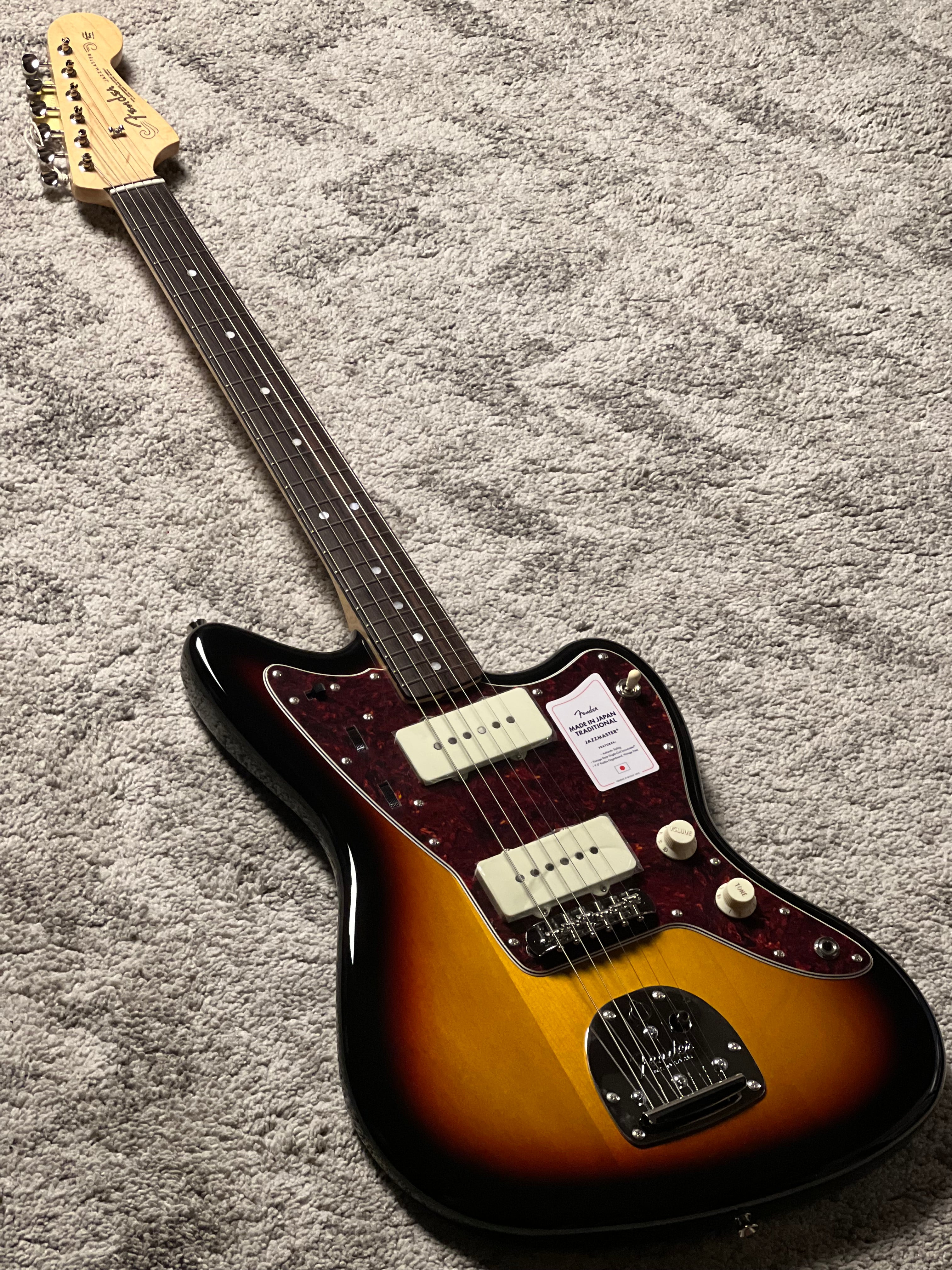 Fender Japan Traditional 60s Jazzmaster with RW FB in 3-Color