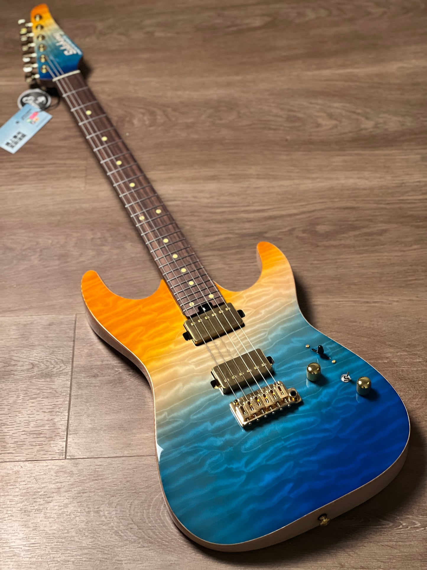 Soloking MS-1 Custom 24 HH QMT Elite in Beach Surf Fade
