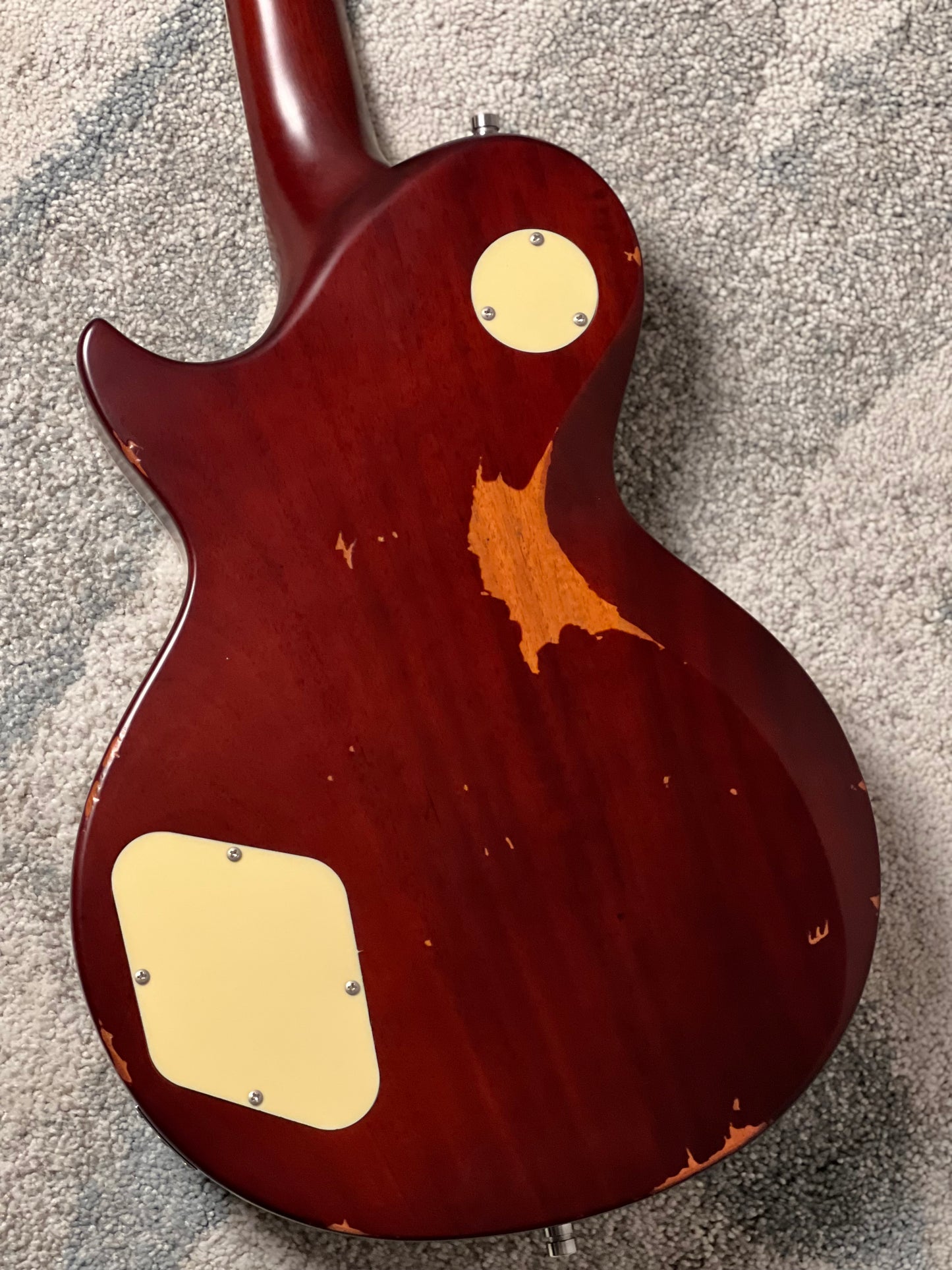 Dhatarattha Custom DLP with Exotic Spalted Flame Top in Natural Relic