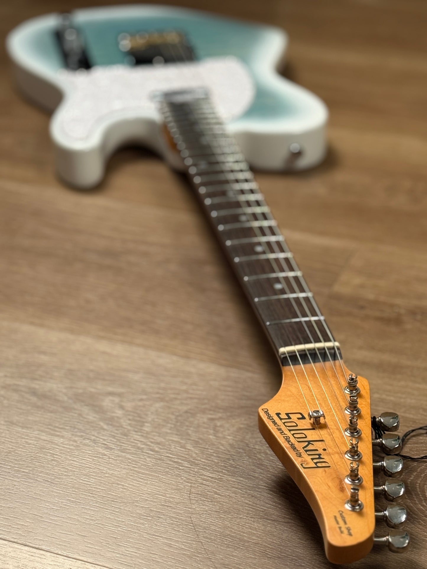 Soloking MT-1 Vintage Quilt with Rosewood FB in Larimar Nafiri Special Run