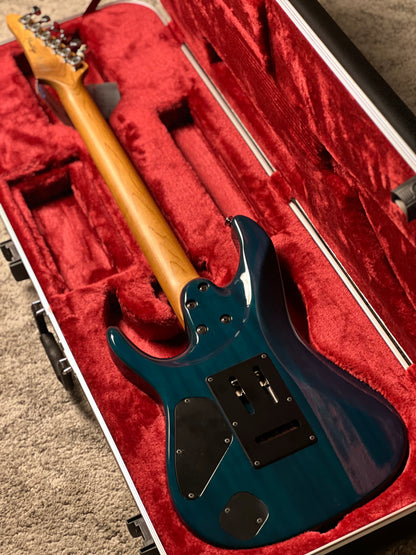 Ibanez Martin Miller Signature MM1 - Transparent Aqua Burst