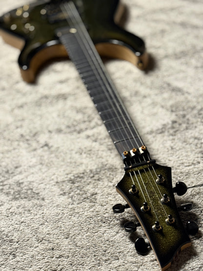 Schecter C-1 FR-S 50th Anniversary in Gold Burst W26010947