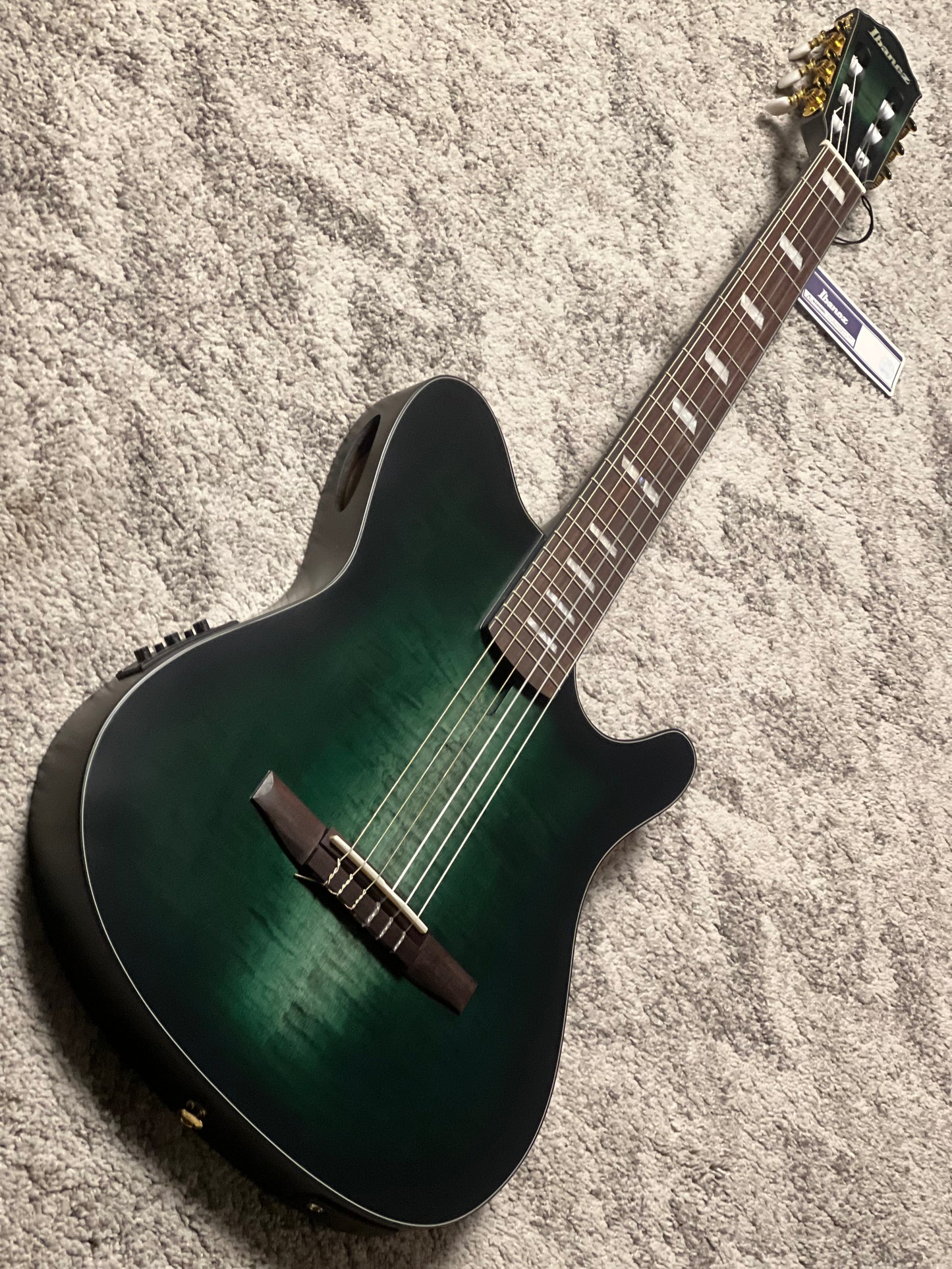 Ibanez FRH20FMN-DGL Acoustic Electric in Deep Emerald Green Low Gloss