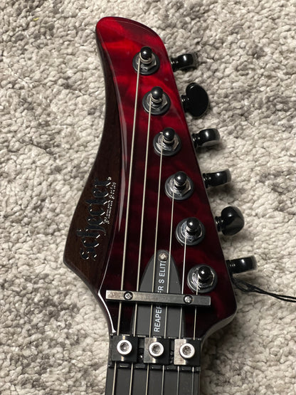 Schecter Reaper 6 Elite FR S BB - Blood Burst W26010958