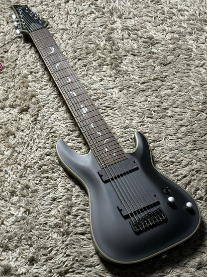 Schecter Damien Platinum 9 SBK in Satin Black W23090772