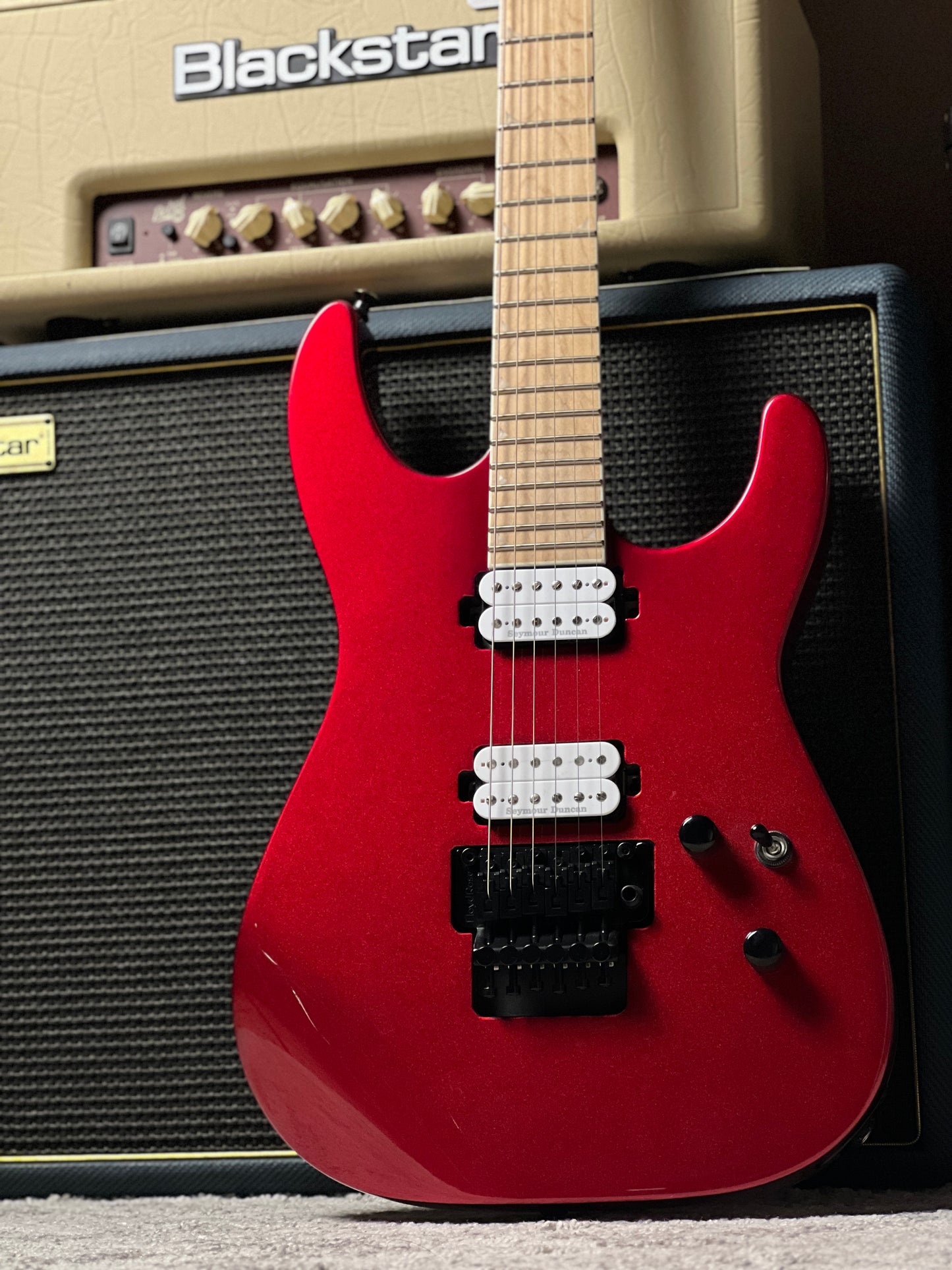 Jackson Pro Series Soloist SL2M - สีแดงเมทัลลิก