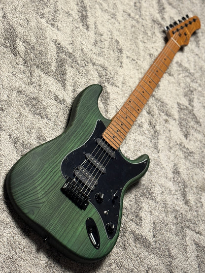 SQOE SEST650 GR HSS Ash Roasted Maple Series in Open Pore Green