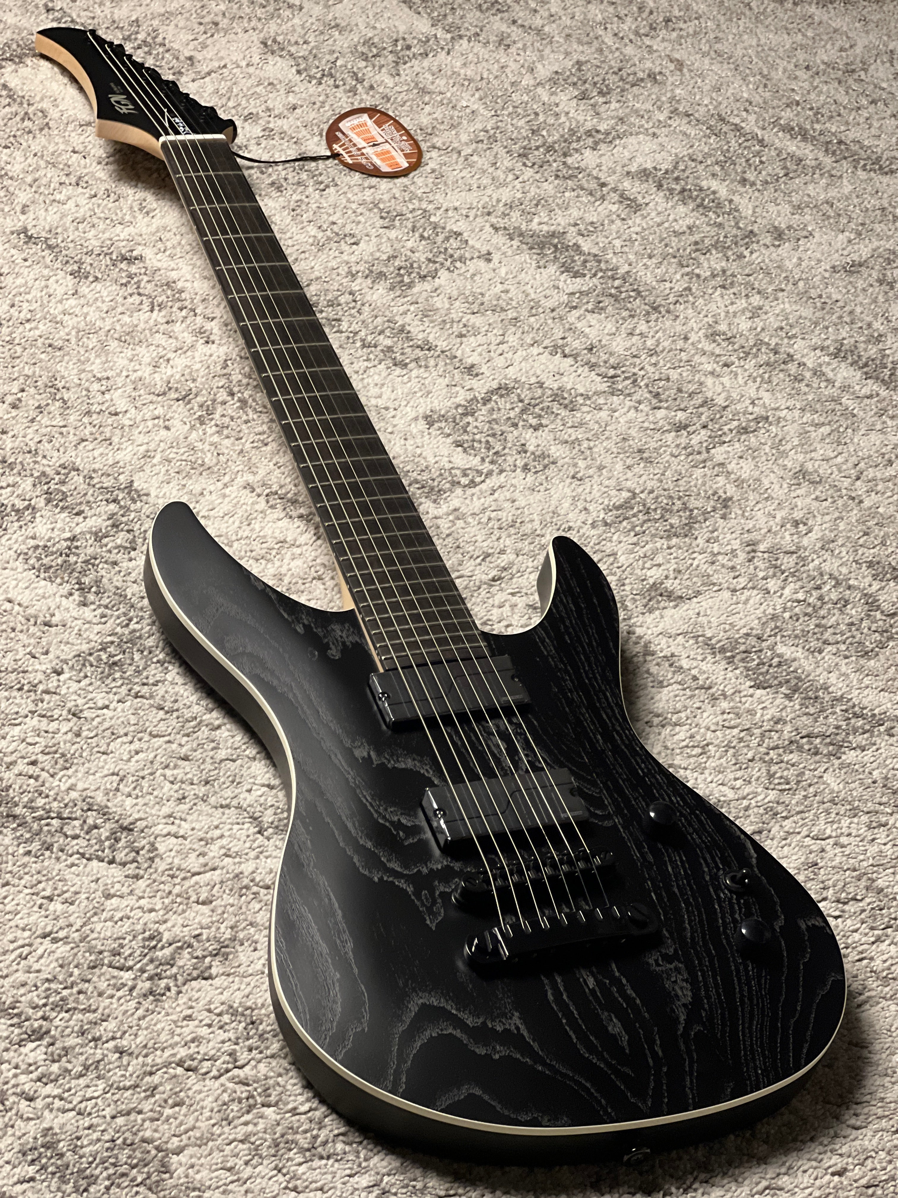 fujigen フジゲン　jmy72-ash-e 7弦エレキギター Fujigen FGN JMY72-ASH-E/OPB in Open Pore Black – nafiriguitar.com