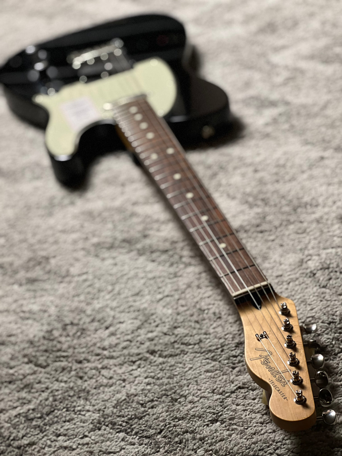 Fender Japan Junior Collection Telecaster with Rosewood FB in Black JD22019558