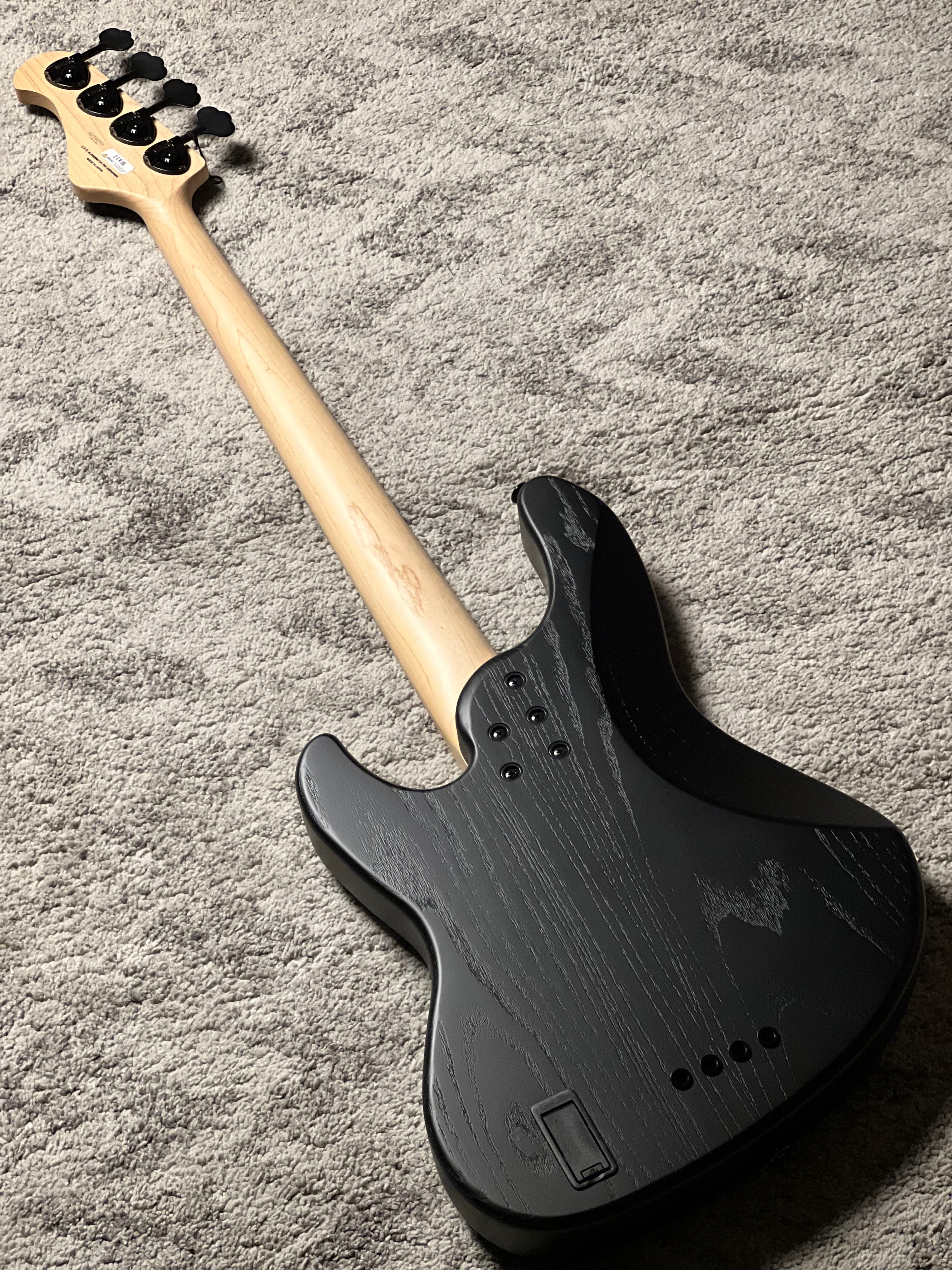 Fujigen FGN Mighty Jazz JMJ2-ASH-DEM/OPB in Open Pore Black