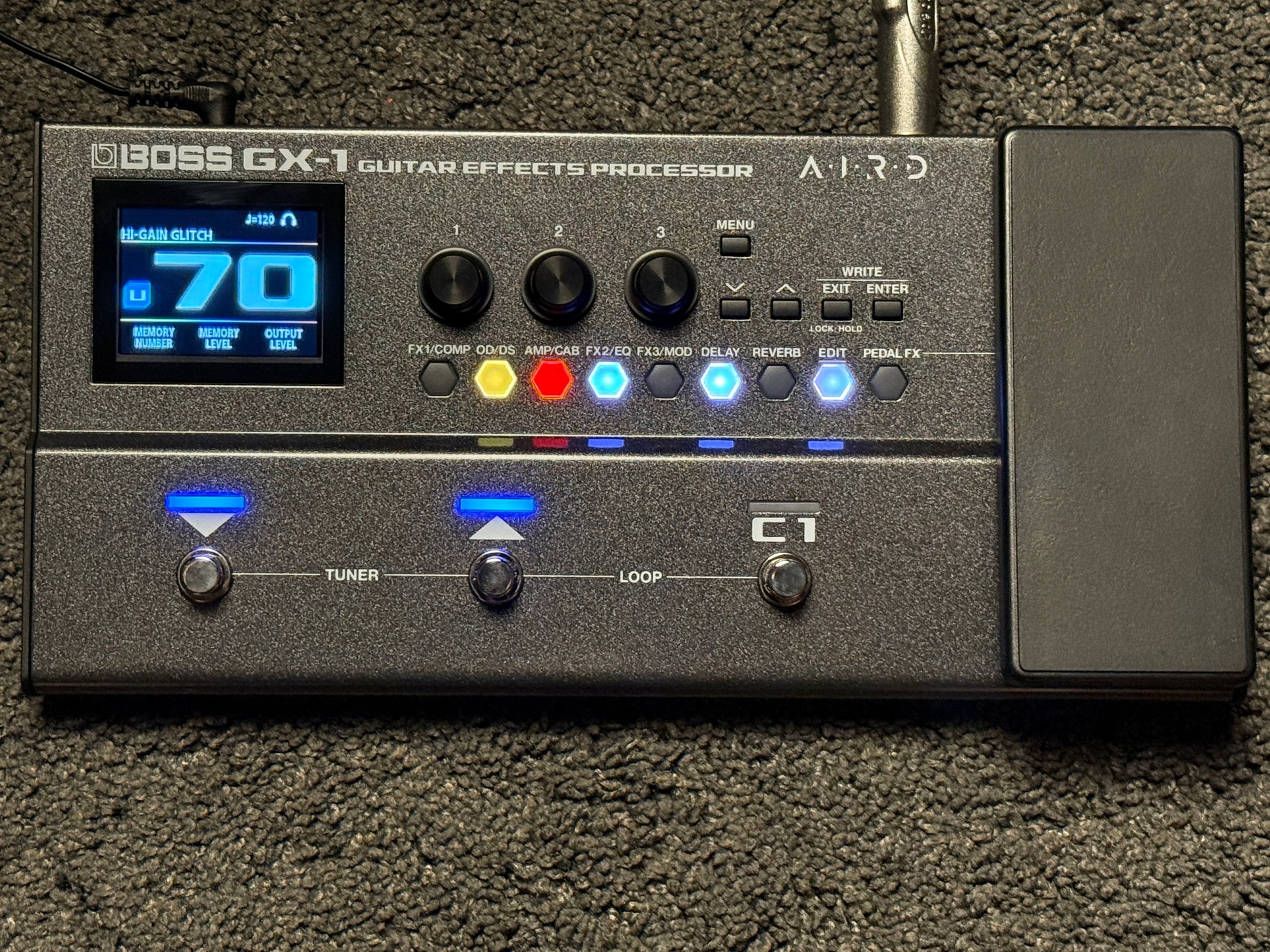 boss multieffekt pedal Boss GX-1 Guitar Multi-effects Pedal – nafiriguitar.com