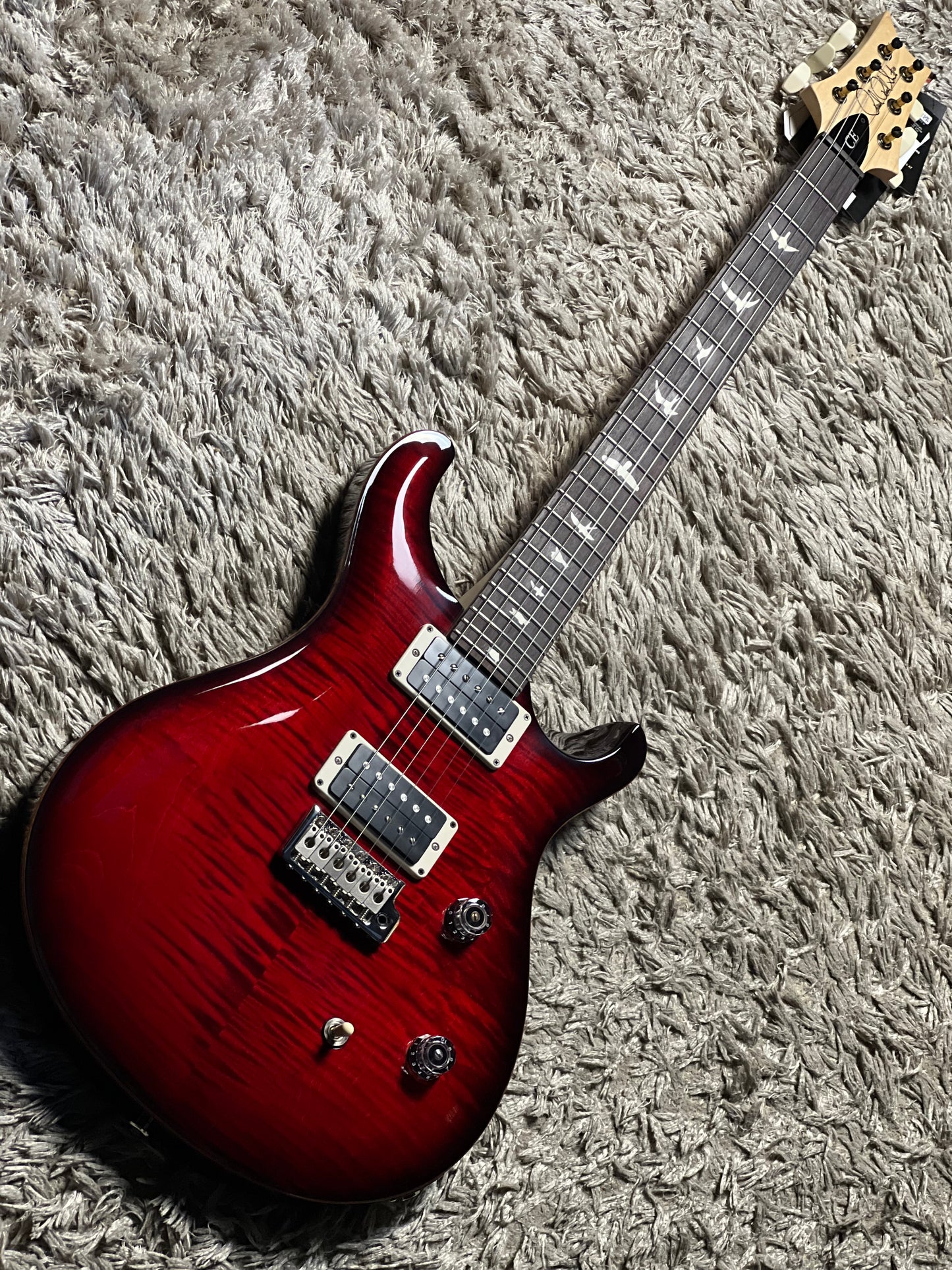 PRS CE 24 Custom Color Fire Smokeburst 0420933