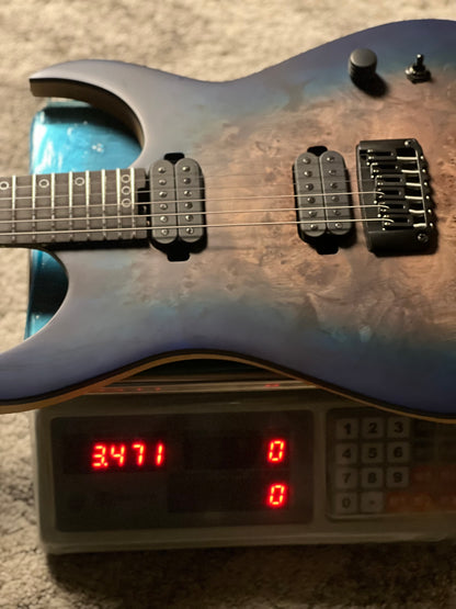 Schecter Keith Merrow KM-6 MK-III Artist in Blue Crimson W23070046