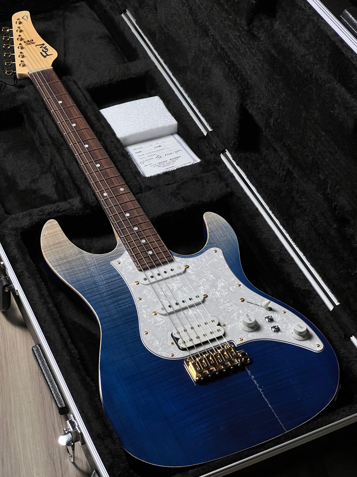 Fujigen FGN Expert EOS2-FM-R Odyssey in Navy Blue Gradation B240181