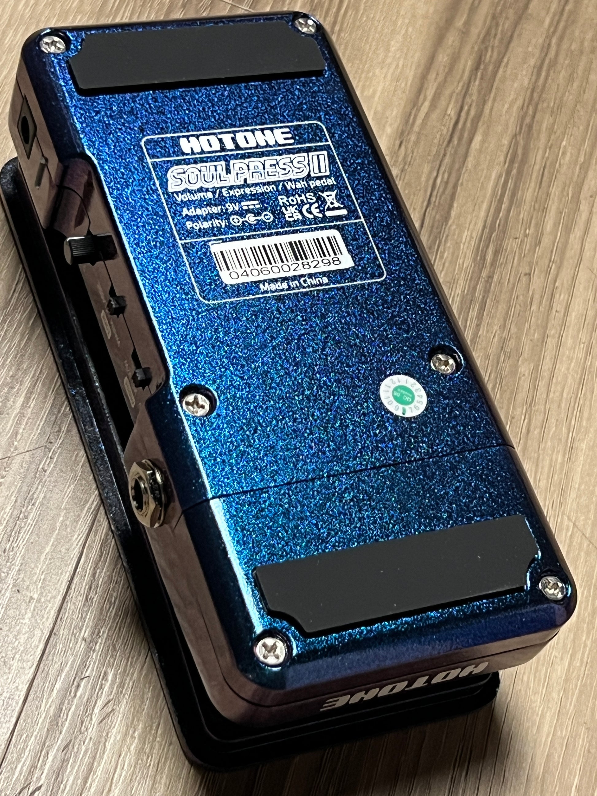 wah expression pedal Hotone Soul Press II Volume / Expression / Wah Guitar Effects Pedal – nafiriguitar.com