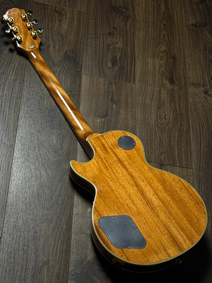 Epiphone Les Paul Custom Koa in Natural
