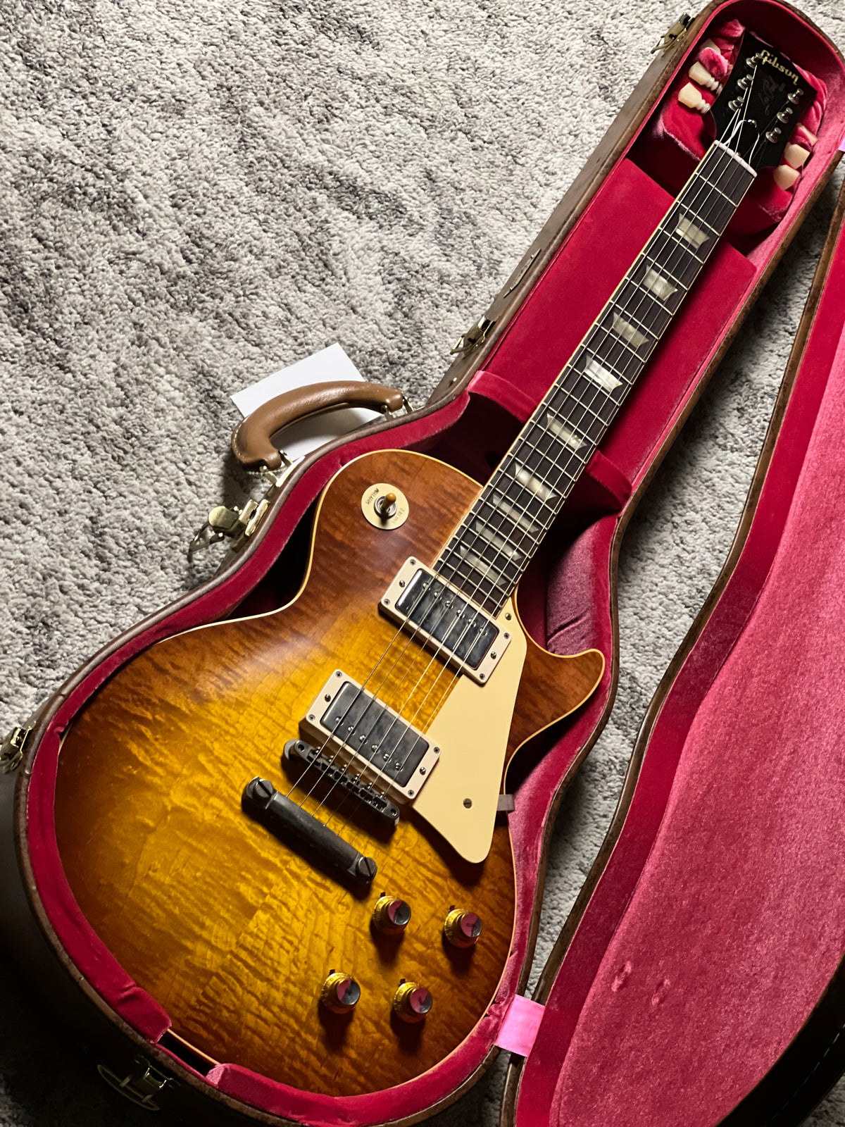 Gibson 1960 Les Paul Standard Reissue VOS in Iced Tea Burst 04441