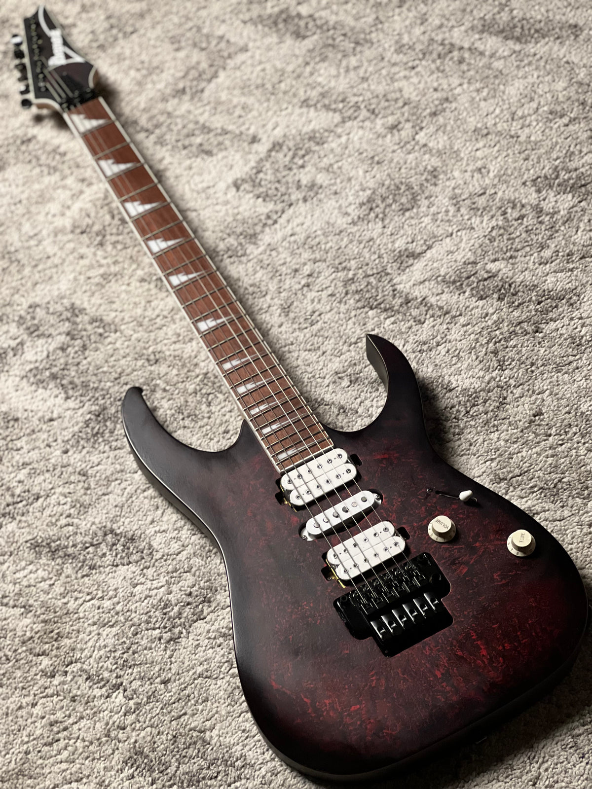 Ibanez RG470DXW-WZM in Wine Red Frozen Matte I260914092 (USED)