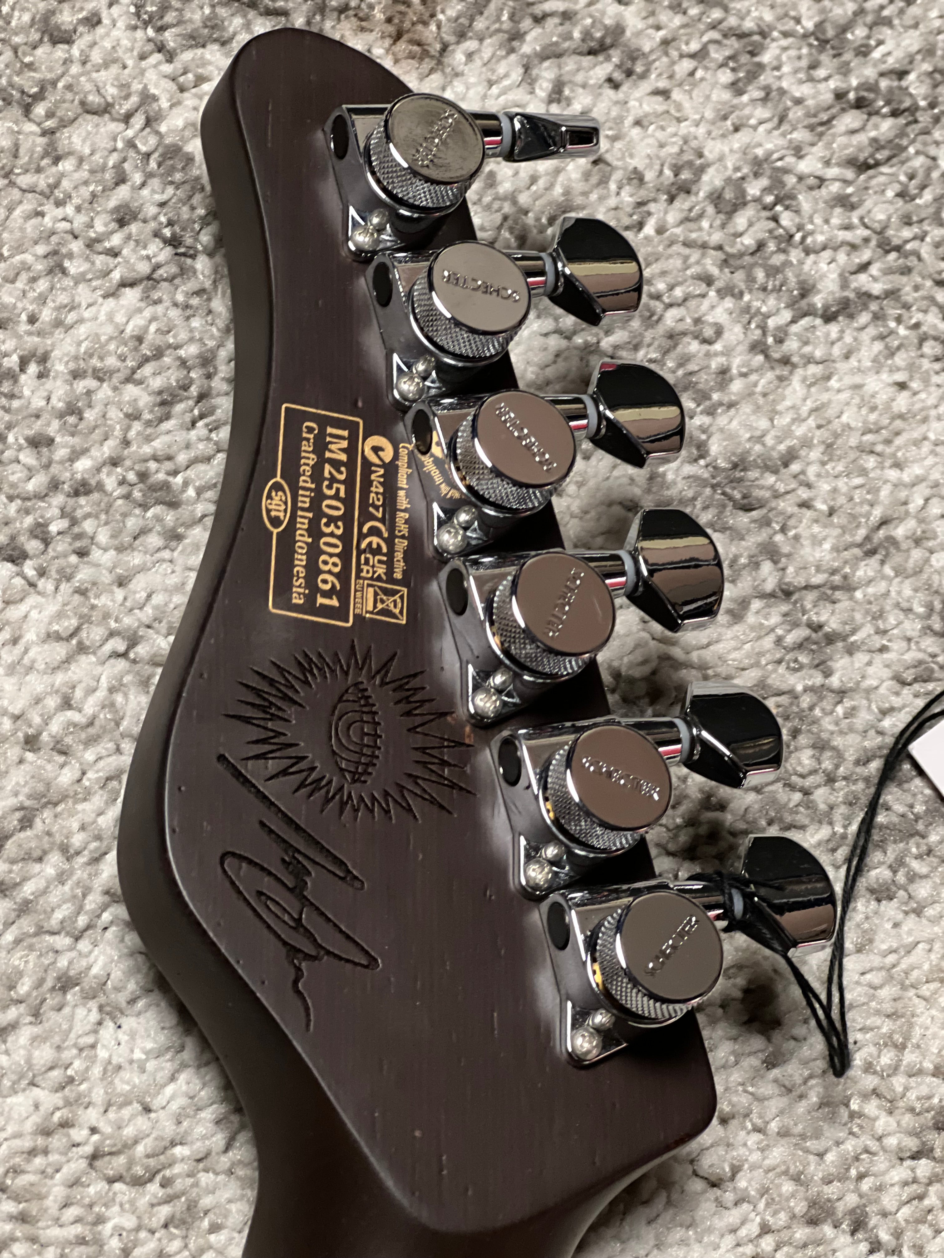 売り切れ　SCHECTER Nick Johnston Masami Schecter Nick Johnston Traditional HSS 10th Anniversary in Atomic