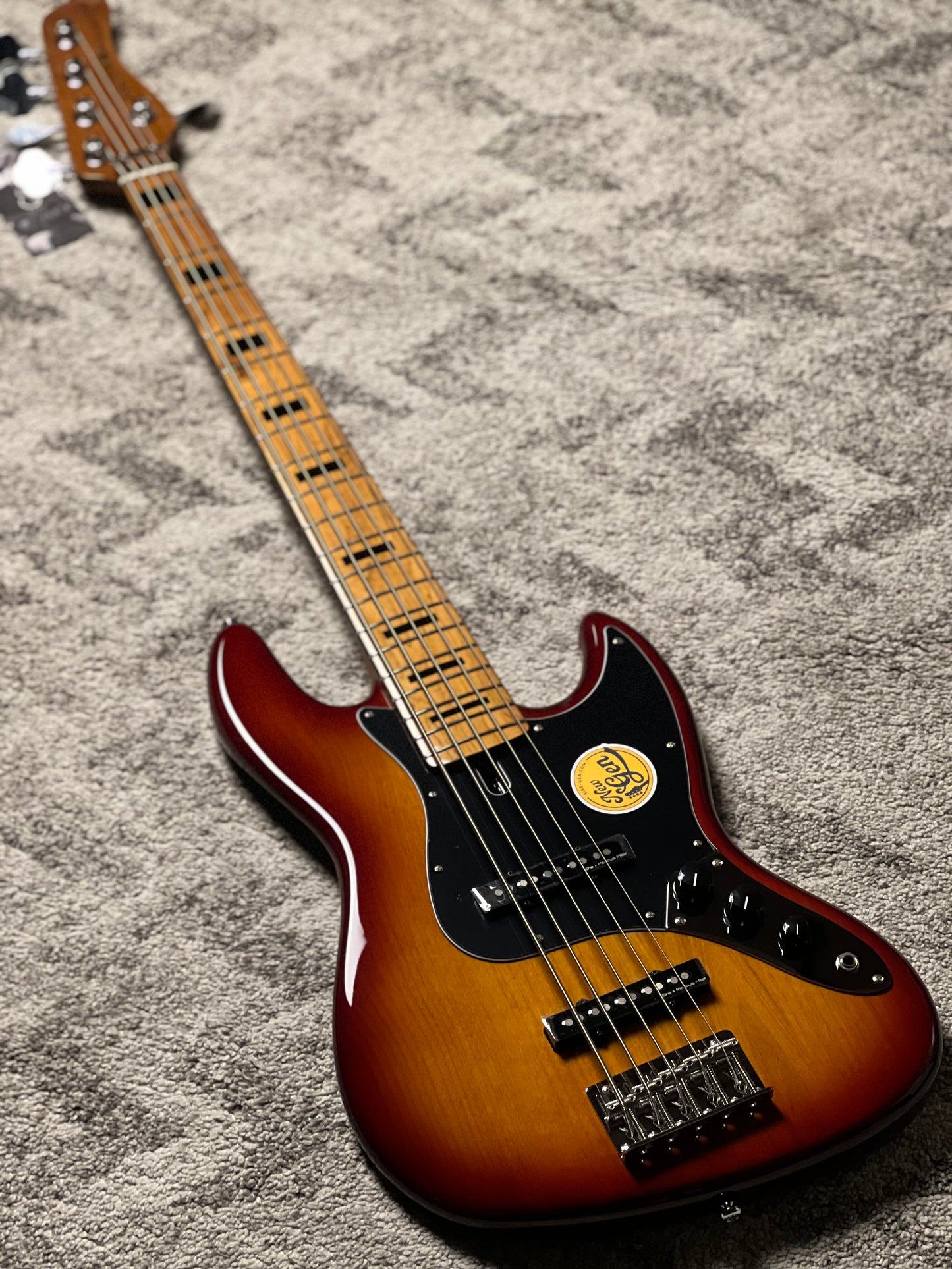 Sire Marcus Miller V5 Alder 5-String Bass Guitar in Tobacco Sunburst