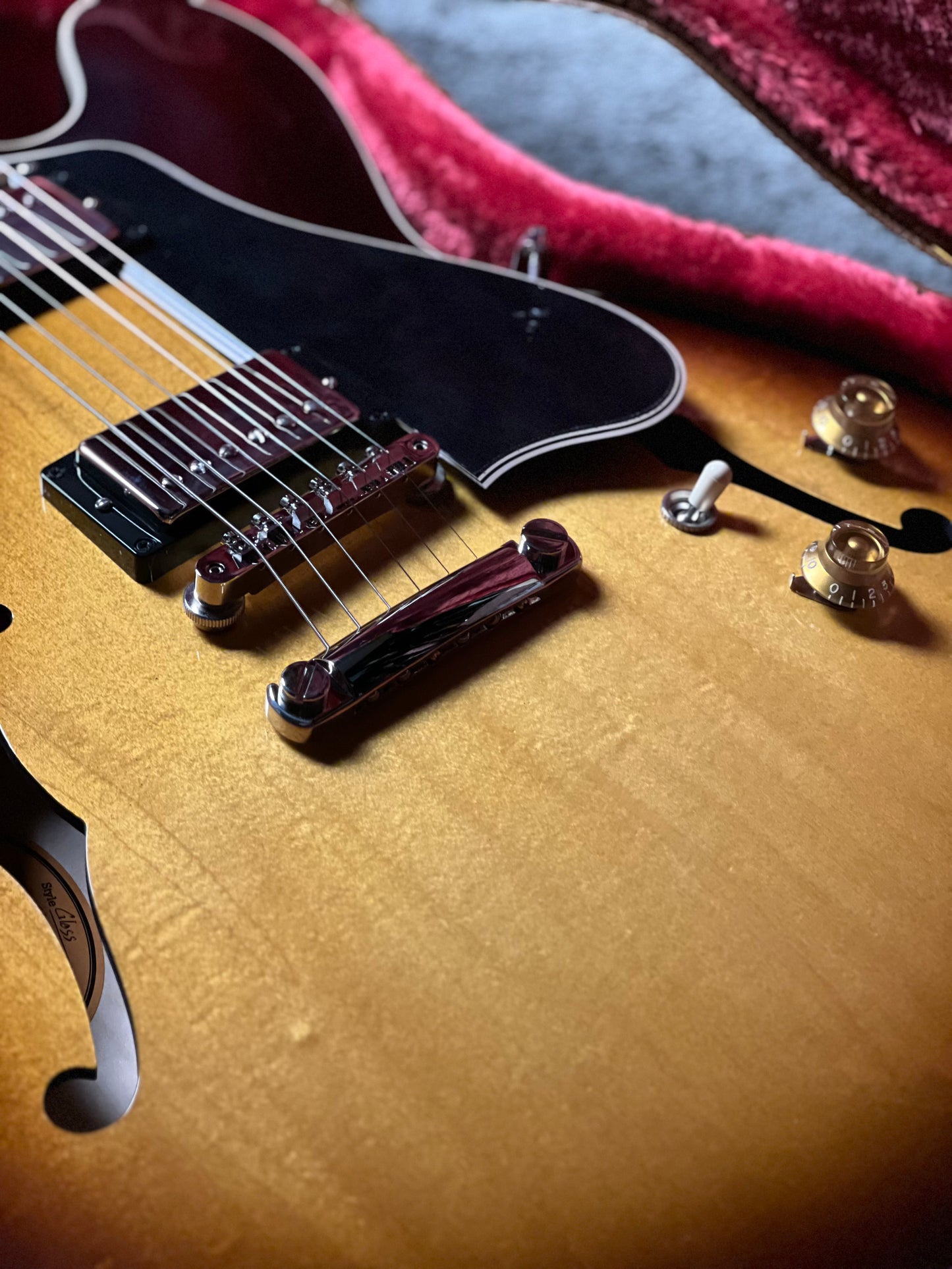 Gibson ES-335 '50s Semi-Hollow Electric Guitar in Vintage Tobacco Burst 205860058