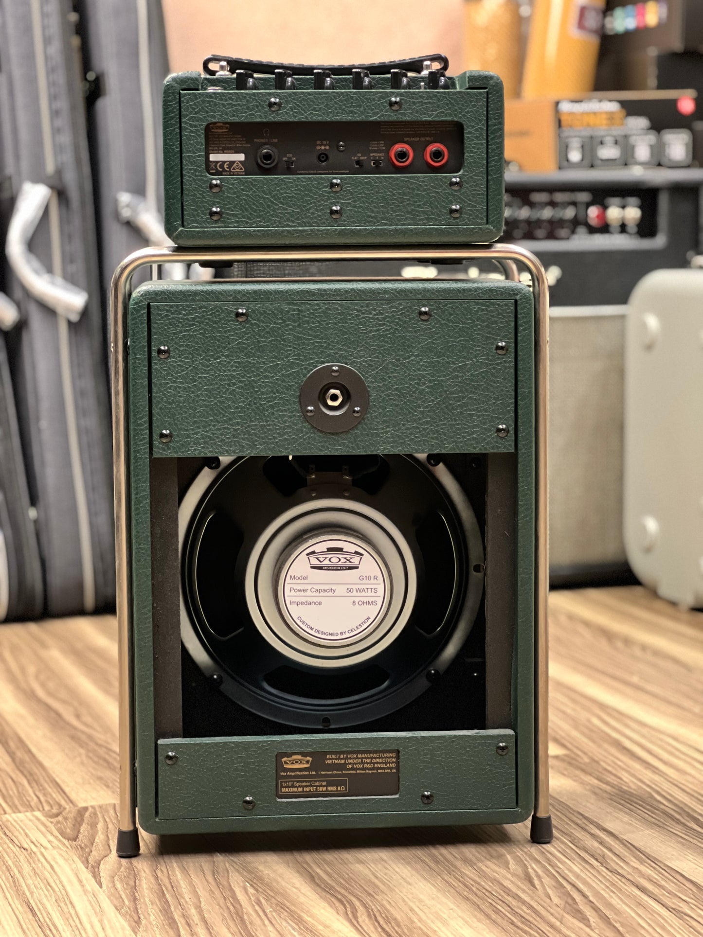 Vox MSB25BRG Mini Superbeetle 25-watt 1x10" Mini-stack in British Racing Green
