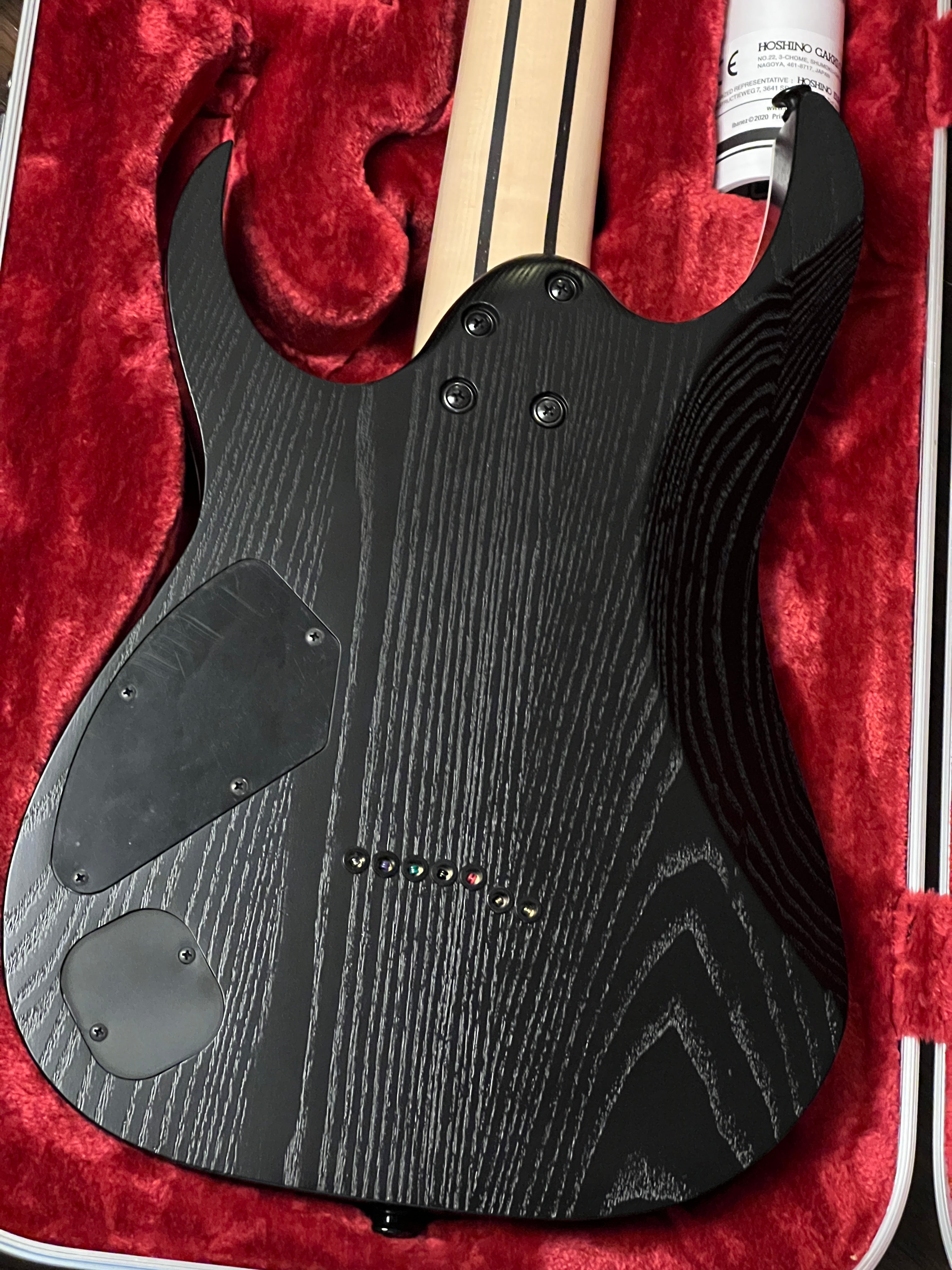 Ibanez Prestige RGR752AHBF in Weathered Black – nafiriguitar.com