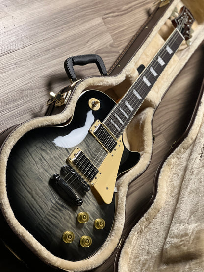 SQOE SELP900 in Charcoal Black Burst with Hardshell Case