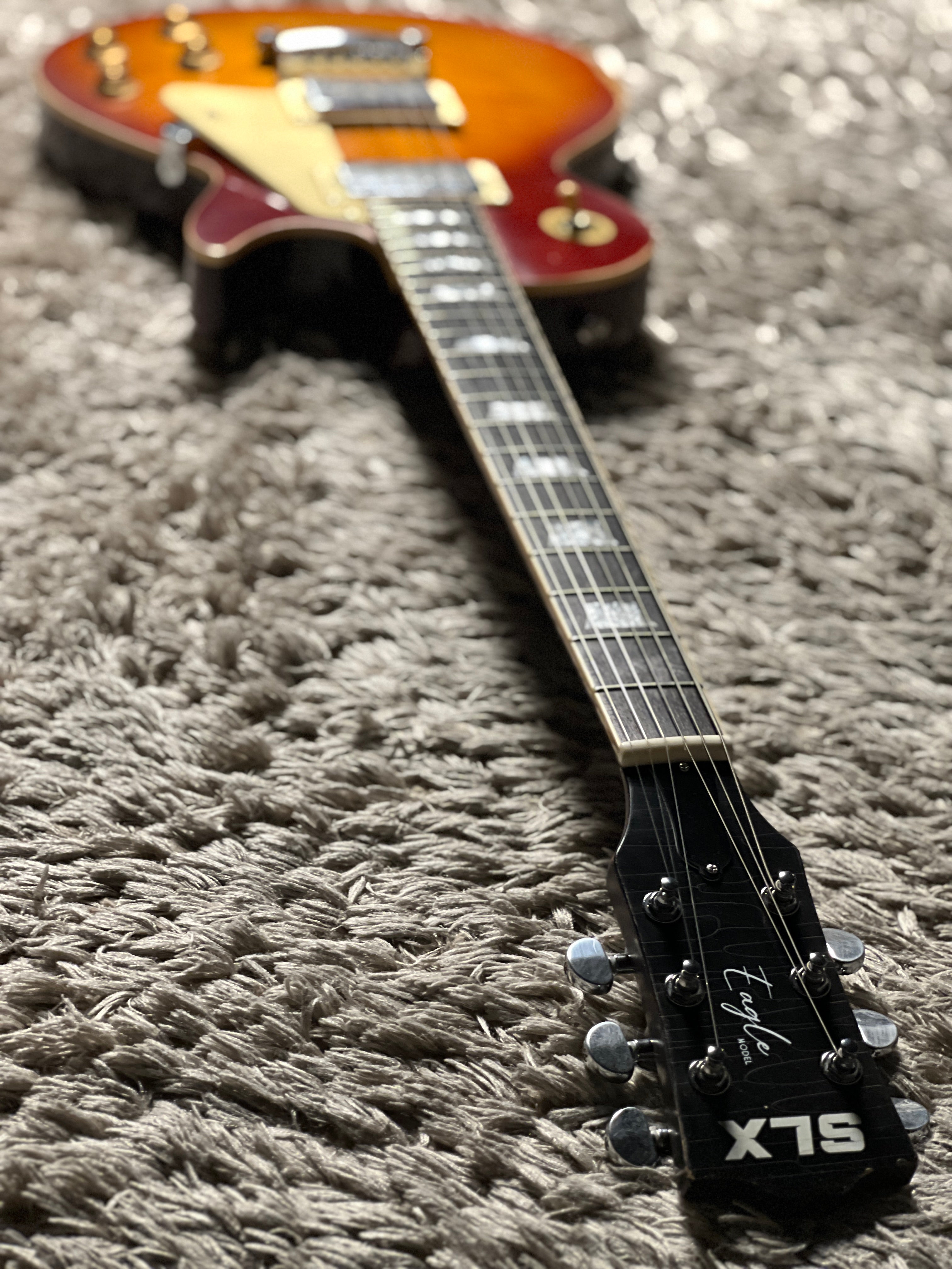 SLX Eagle Antique in Iced Tea Burst with Nitrocellulose Lacquer