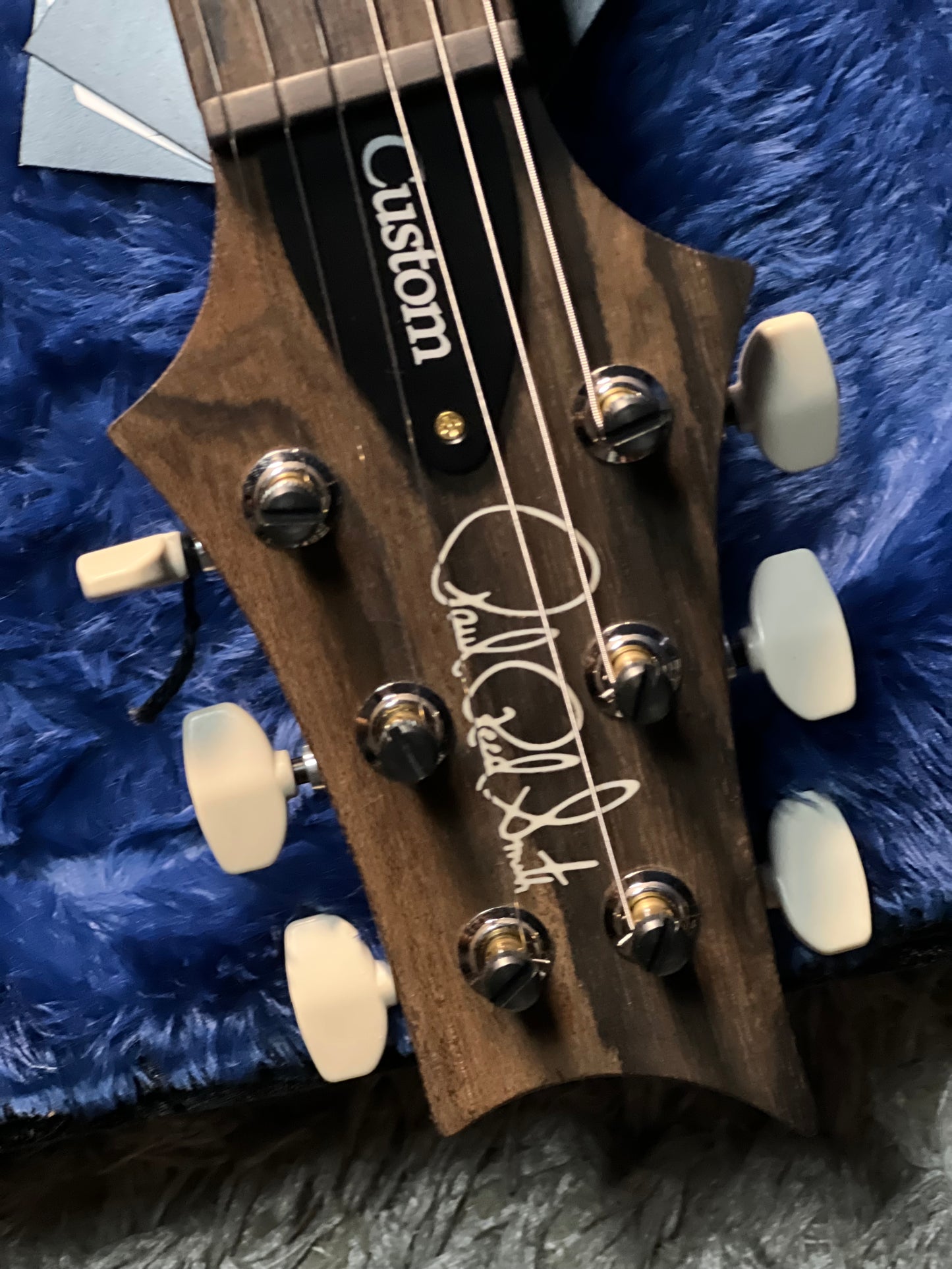 PRS Custom 24 Wood Library Burnt Maple Leaf Satin Rosewood Neck 0412052