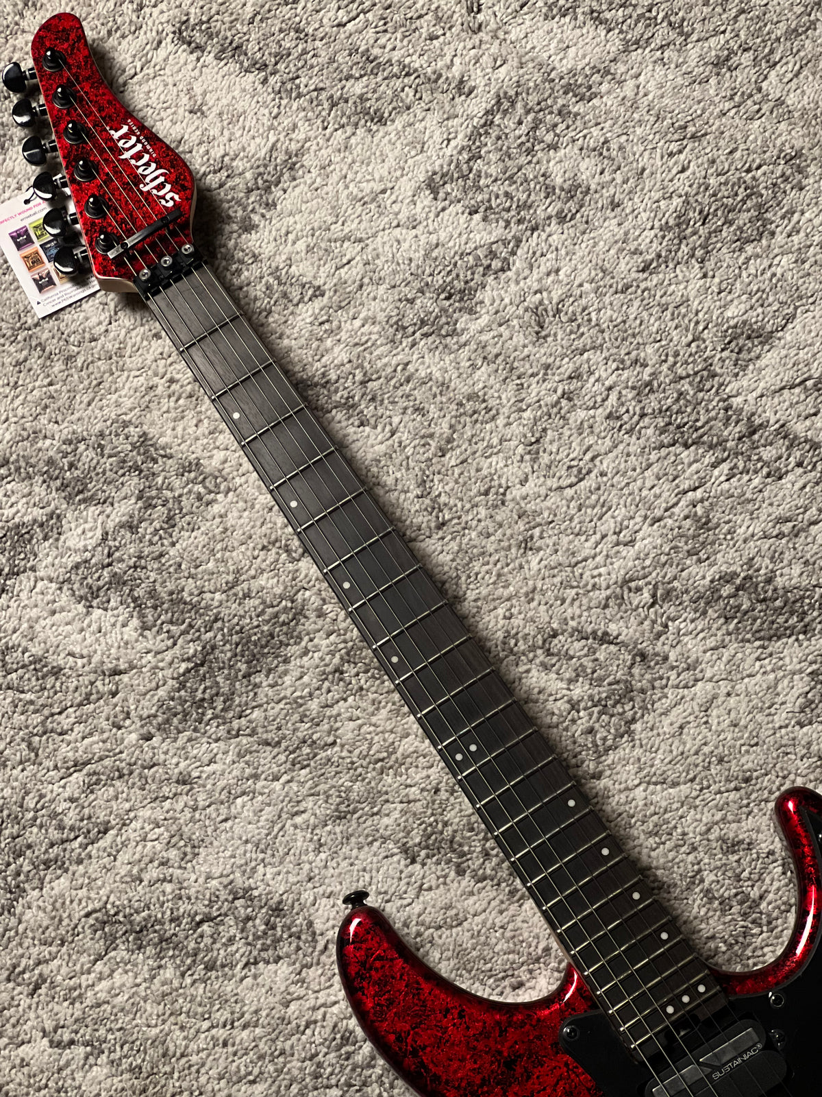 Schecter Sun Valley Super Shredder FR-S in Red Reign IM25042838