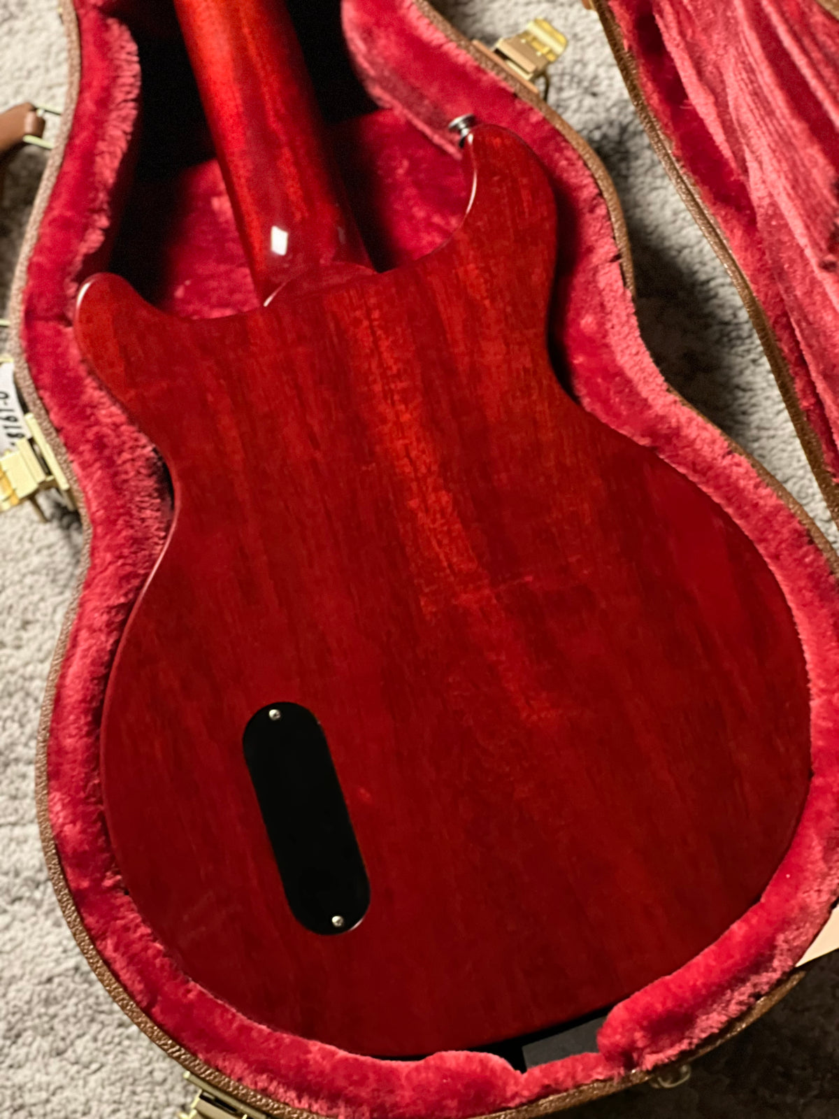 Gibson Les Paul Junior Double Cut in Vintage Cherry w/Case 221250142