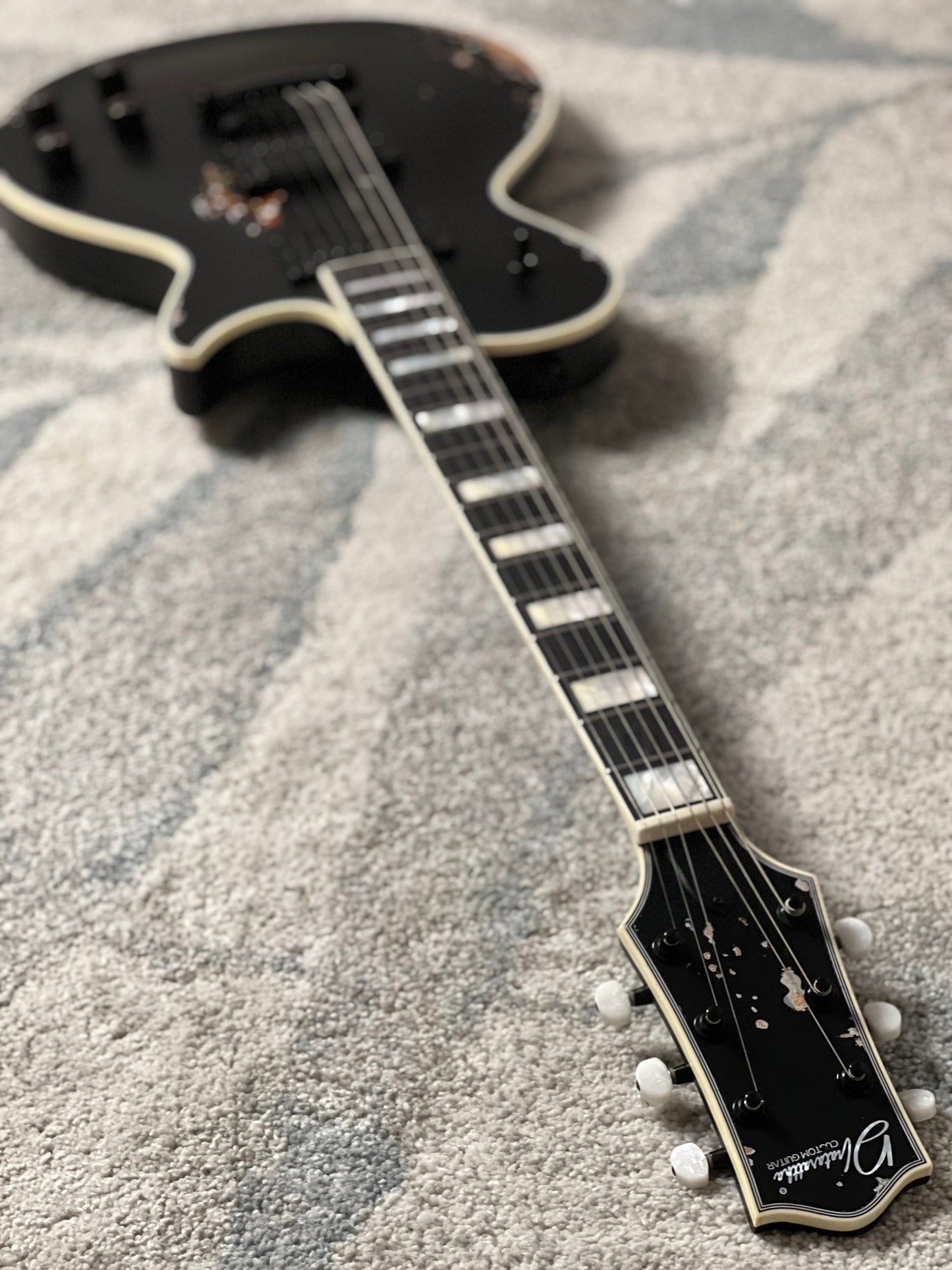Dhatarattha Custom DLP in Black Over Paisley Relic