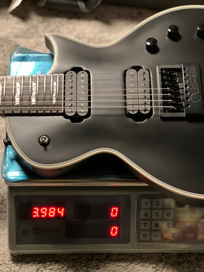 ESP E-II Eclipse-7 EverTune in Black Satin ES8195253