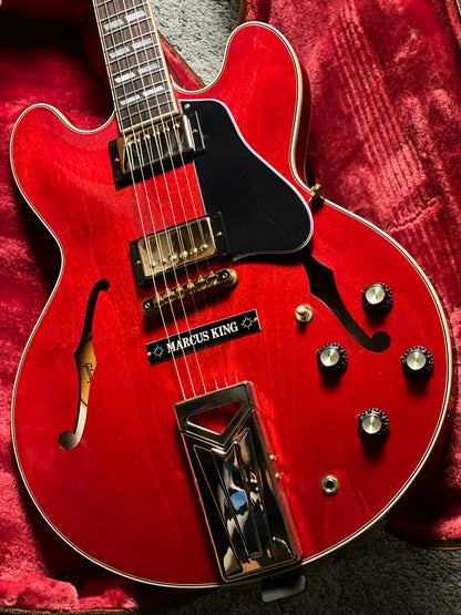 Gibson Marcus King ES-345 Semi-Hollow Electric Guitar in Sixties Cherry 207760041