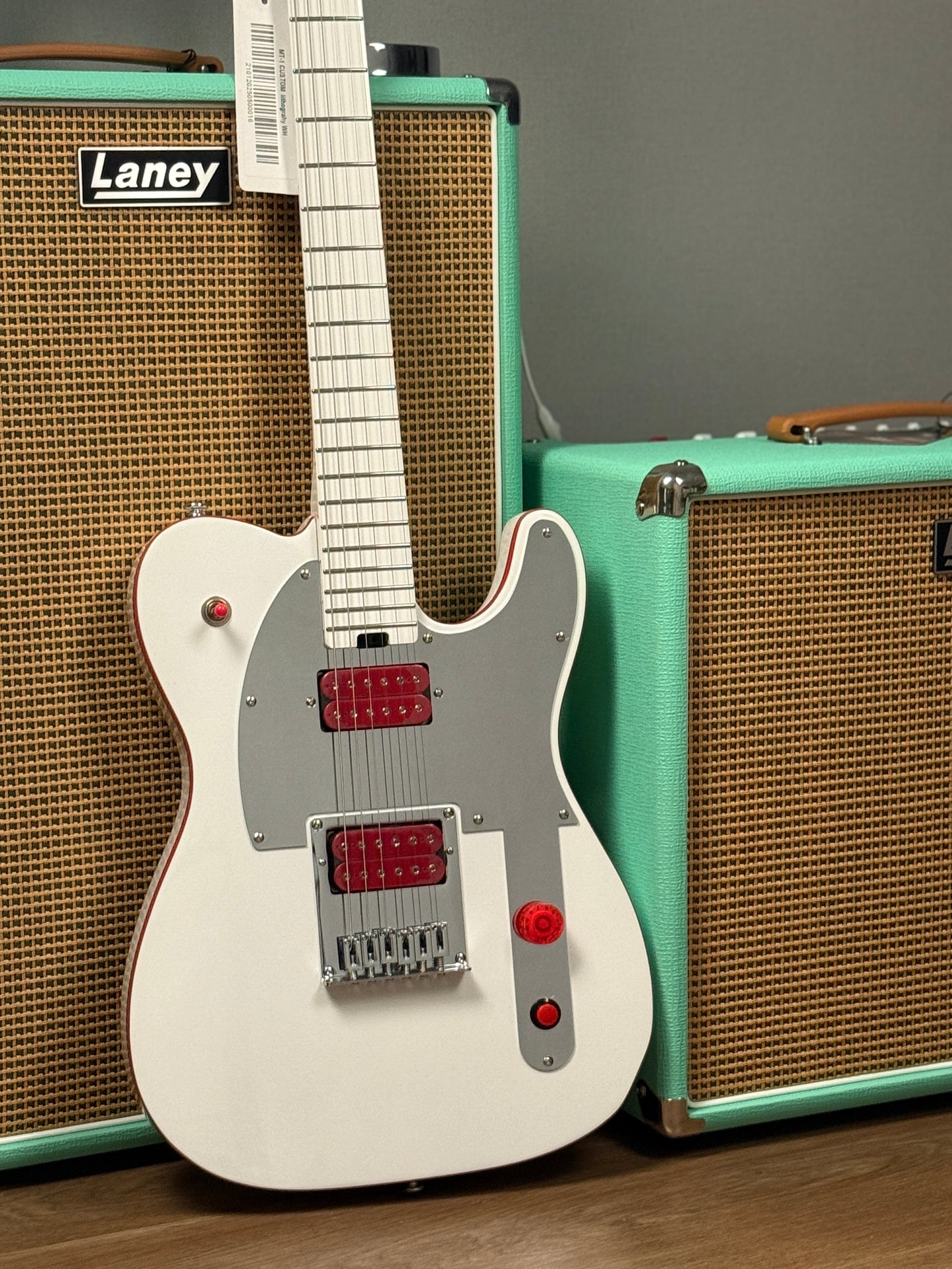 Soloking MT-1 Custom Lithography in Artic White