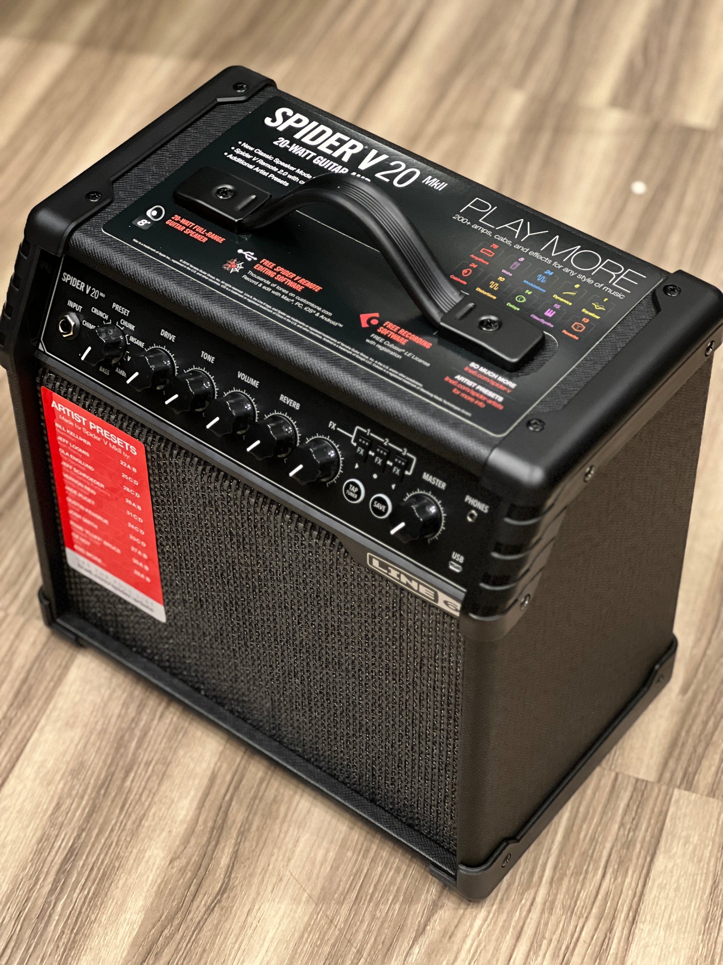 Line 6 Spider V 20 MKII EU A43-1